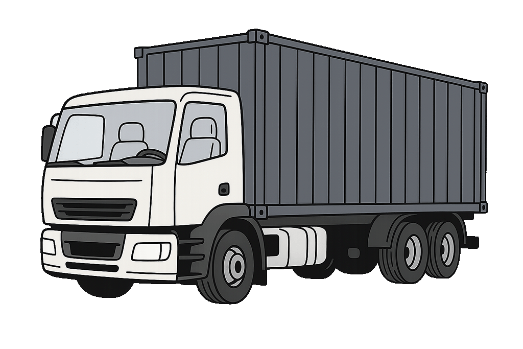 Ispezione terrestre su autocarri e container